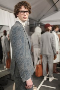 Backstage at Ermenegildo Zegna Men's Fall 2017
