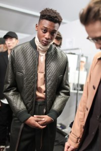 Backstage at Ermenegildo Zegna Men's Fall 2017