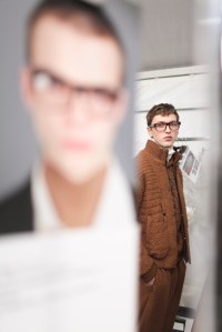 Backstage at Ermenegildo Zegna Men's Fall 2017