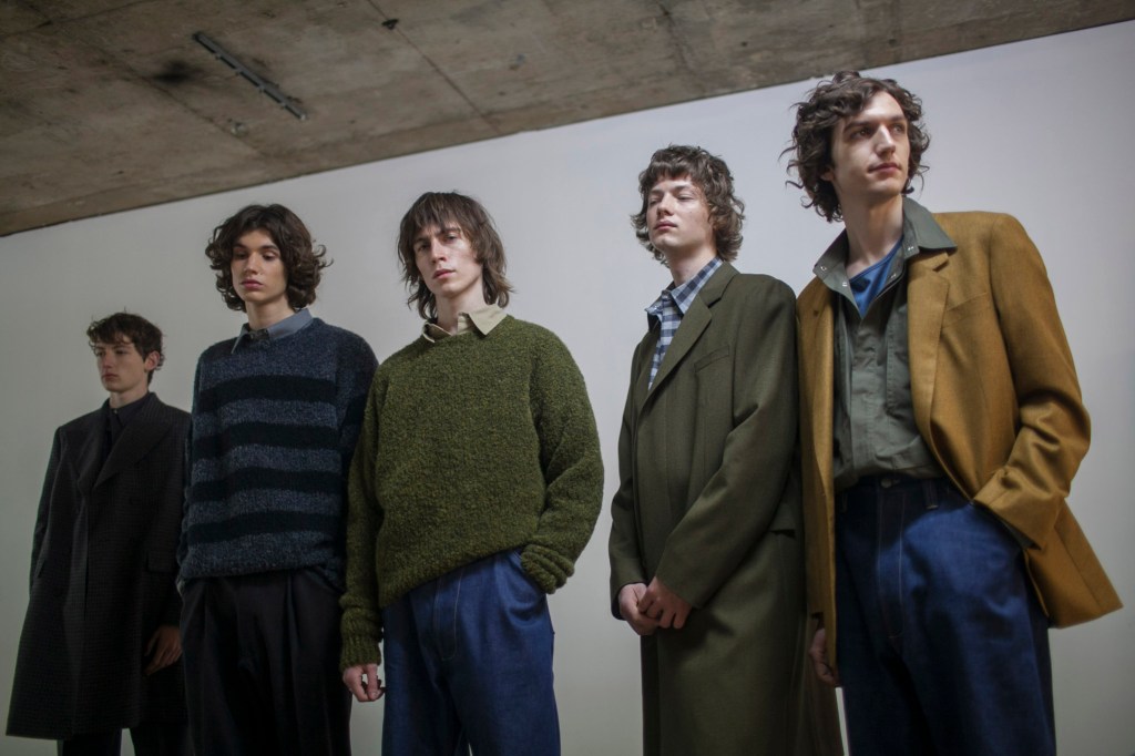 Backstage at E. Tautz Men's Fall 2017
