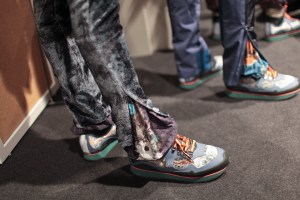 Backstage at Etro Men's Fall 2017