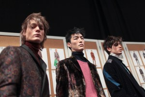 Backstage at Etro Men's Fall 2017