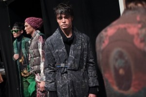 Backstage at Etro Men's Fall 2017
