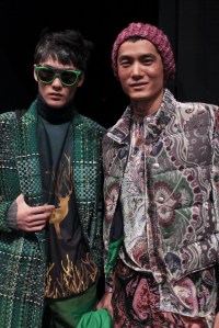Backstage at Etro Men's Fall 2017