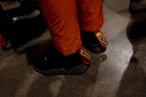Backstage at Fendi Men's Fall 2017