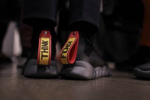 Backstage at Fendi Men's Fall 2017