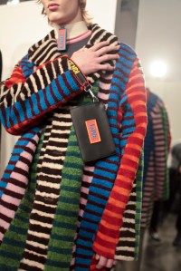 Backstage at Fendi Men's Fall 2017
