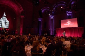 The atmosphere at the Fashion Group International Rising Star Award for Womenswear.