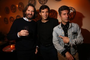 Frédéric Beigbeder and André Saraiva