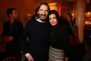 Frédéric Beigbeder and Lara Micheli Beigbeder