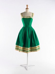 An item from Dalida’s wardrobe on exhibition at Palais Galleria