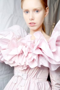 Backstage at Giambattista Valli Couture Spring 2017
