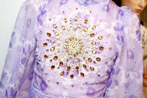 Backstage at Giambattista Valli Couture Spring 2017