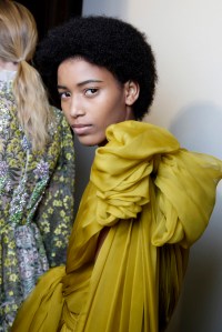 Backstage at Giambattista Valli Couture Spring 2017