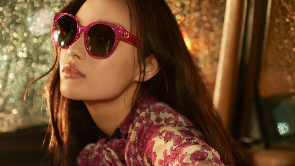 Gucci SS17 eyewear campaign.