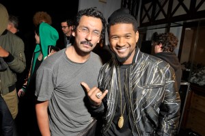 Haider Ackermann and Usher