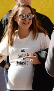 Natalie Portman at Women's March in L.A.