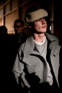 Backstage at Oliver Spencer Men's Fall 2017