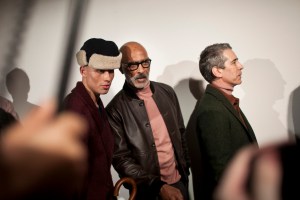 Backstage at Oliver Spencer Men's Fall 2017
