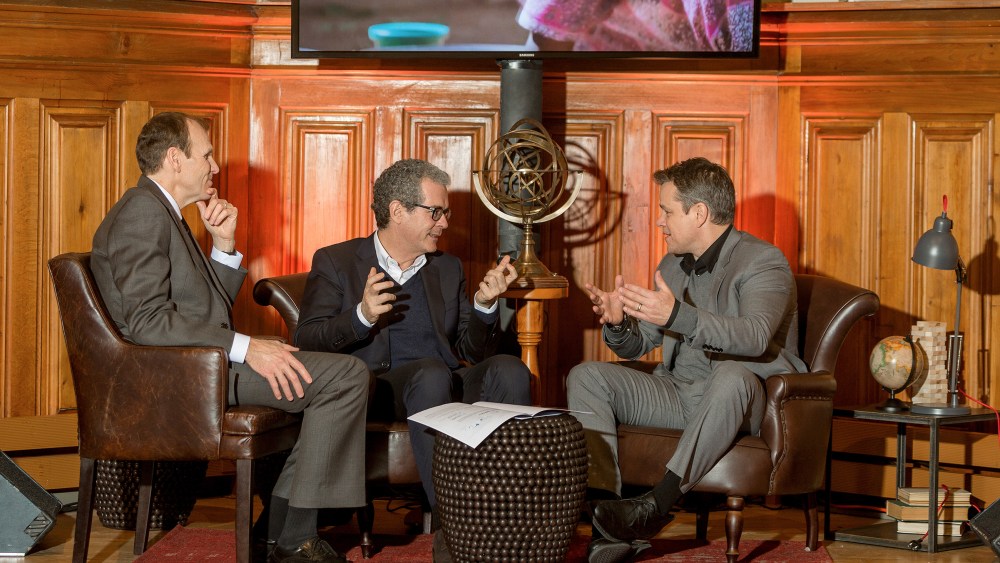 Inditex and Water.org Meeting at Davos