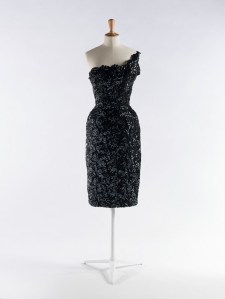 An item from Dalida’s wardrobe on exhibition at Palais Galleria