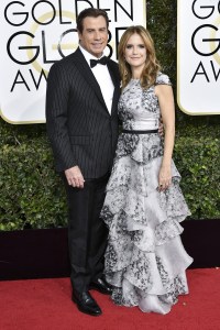 Golden Globes 2017: John Travolta and Kelly Preston
