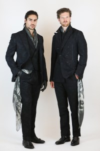 Preview looks from Joseph Abboud's Fall 2017 collection.