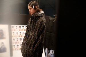Backstage at Kenzo Men's Fall 2017