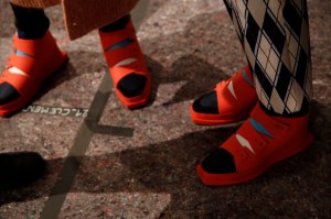 Backstage at Kenzo Men's Fall 2017