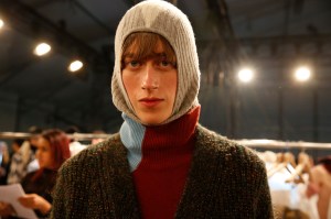 Backstage at Kenzo Men's Fall 2017