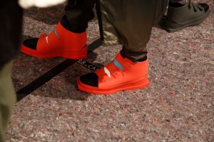 Backstage at Kenzo Men's Fall 2017