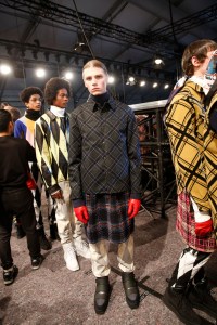 Backstage at Kenzo Men's Fall 2017