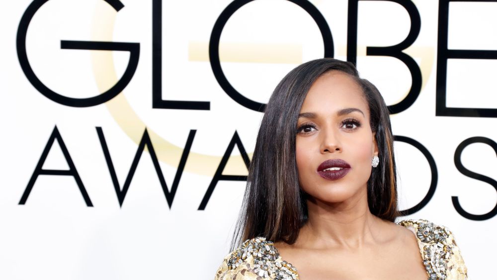 Kerry Washington Golden Globe Awards 2017: Best in Hair and Makeup Trends