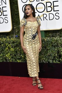 Golden Globes 2017: Kerry Washington Dolce & Gabbana