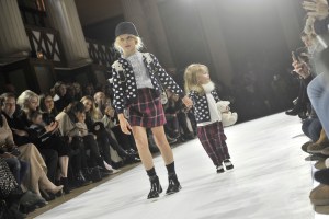 Kids on the runway at Bonpoint