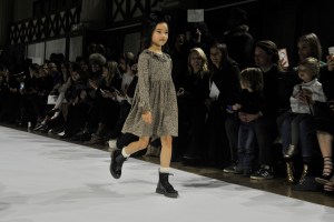 Kids on the runway at Bonpoint