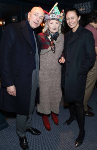 Dylan Jones, Vivienne Westwood and Caroline Rush