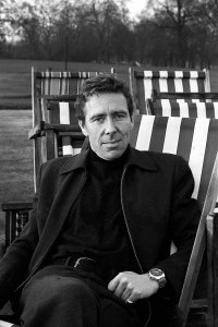 Lord Snowdon by the water, 1973.