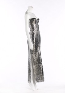 An item from Dalida’s wardrobe on exhibition at Palais Galleria