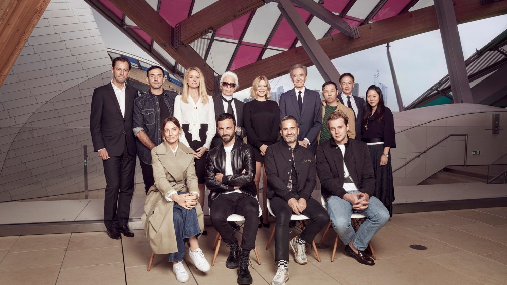 The jury of the 2016 edition of the LVMH Prize.