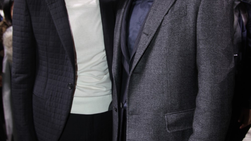 Alessandro Sartori and Mads Mikkelsen in the front row