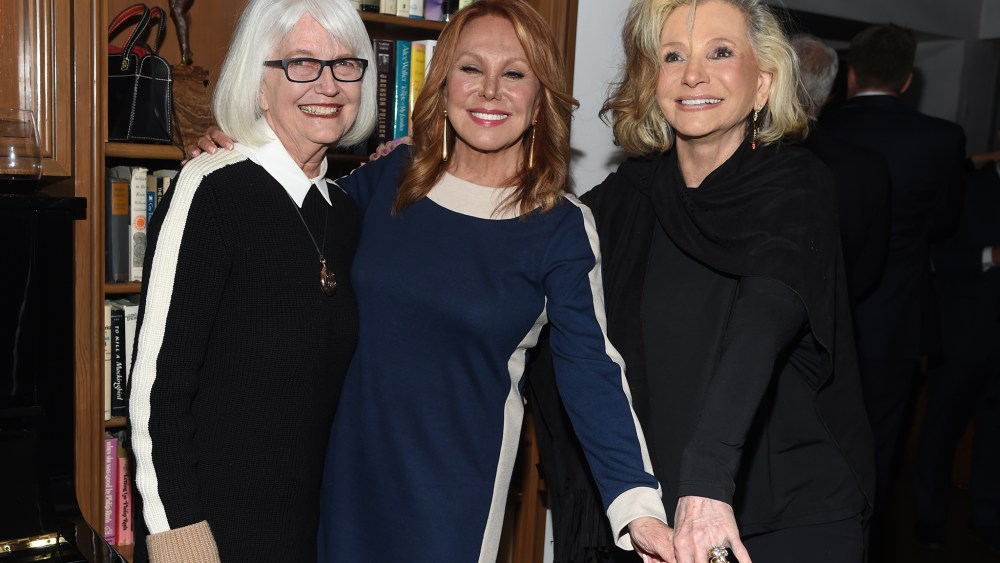 Ellen Levine, Marlo Thomas and Sheila Nevins.