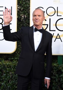 Michael Keaton in Brioni Golden Globe Awards 2017