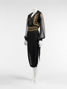 An item from Dalida’s wardrobe on exhibition at Palais Galleria