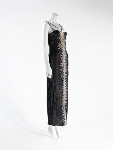 An item from Dalida’s wardrobe on exhibition at Palais Galleria