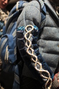 Backstage at Moncler Gamme Bleu Men's Fall 2017