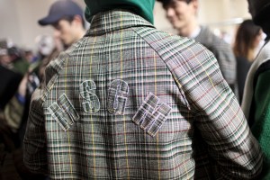 Backstage at MSGM Men's Fall 2017
