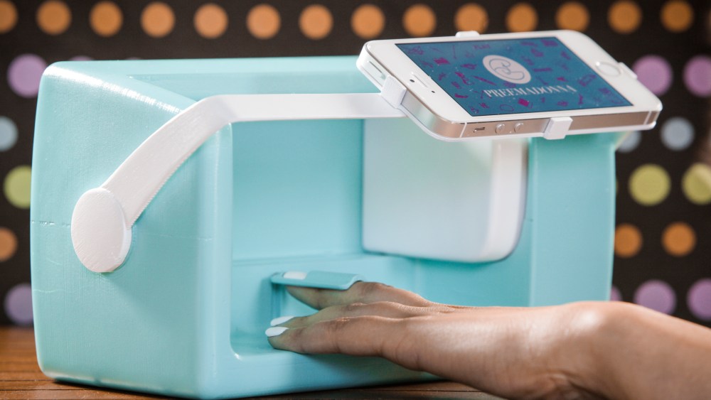 The Preemadonna Nailbot device