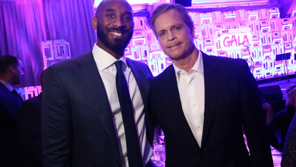 Kobe Bryant and Mark Parker