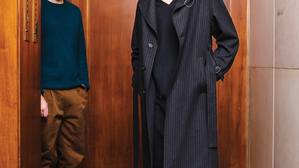 Federico Curradi uses eco-friendly materials in his collection.